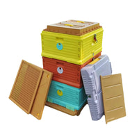 SkogHive 10 Frame Insulated Plastic Bee Hive - Durable HDPE Beehive Kit